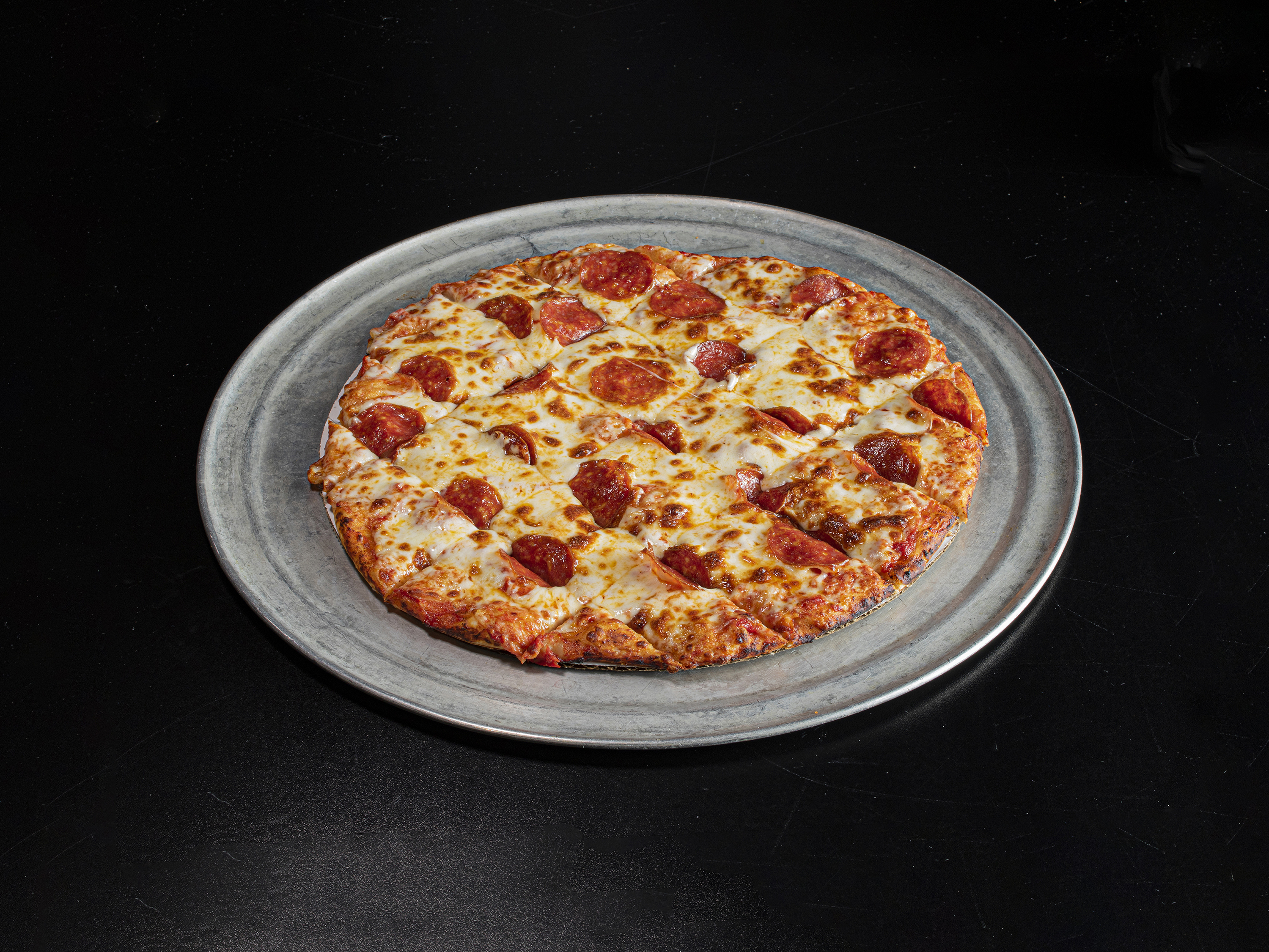 Order 1 Topping Pizza food online from Junior Pizza, Wings & Subs store, Dayton on bringmethat.com