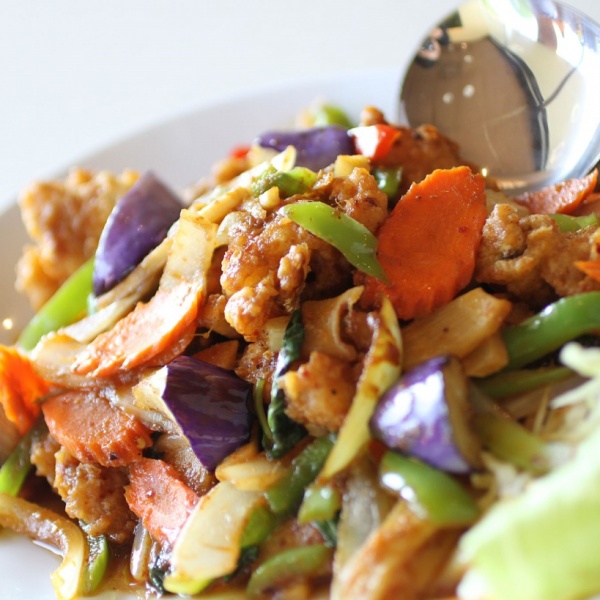 Order Spicy Catfish food online from Thailand Restaurant store, Beaverton on bringmethat.com
