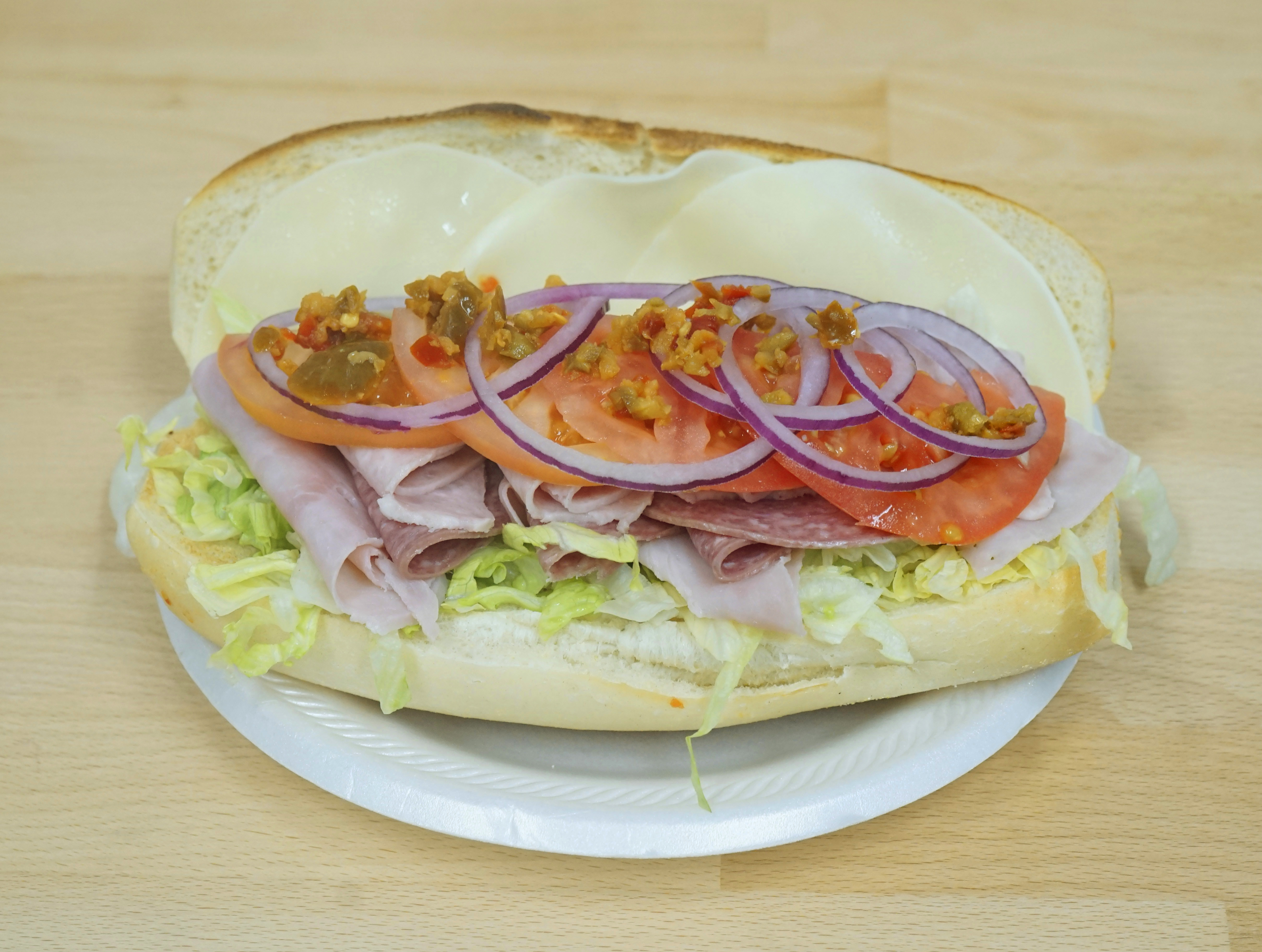 Order Italian Cold Combo Sandwich food online from Subsconscious store, New York on bringmethat.com