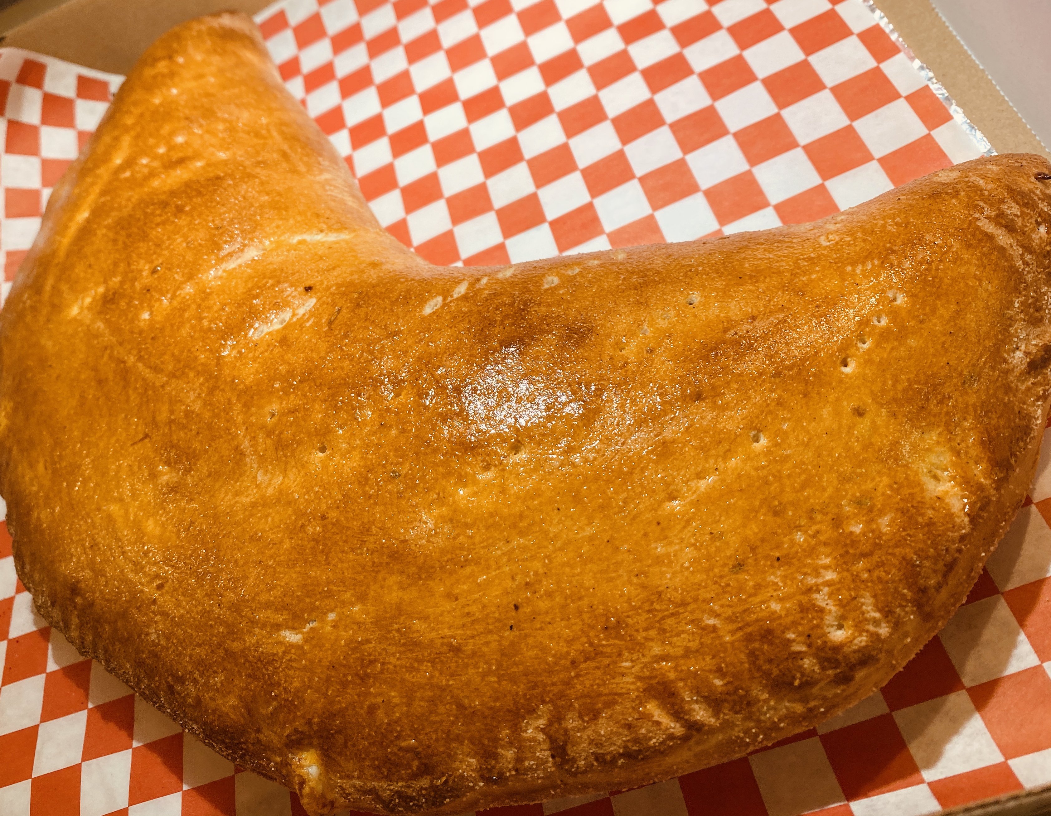 Order Small Cheese Calzone food online from Paris Pizza store, San Francisco on bringmethat.com