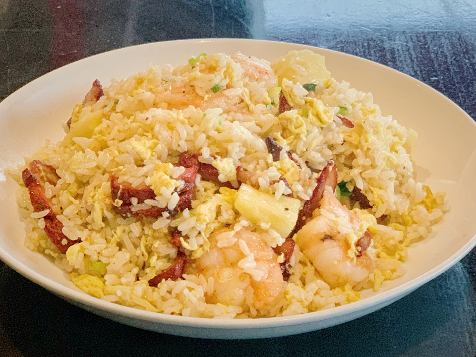 Order Hawaiian Fried Rice (GF) food online from Kung Pao China Bistro store, West Hollywood on bringmethat.com