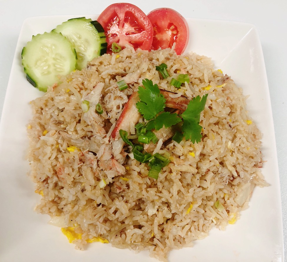 Order Crab and Shrimp Fried Rice food online from Luv n Eat Thai Cuisine store, Camarillo on bringmethat.com