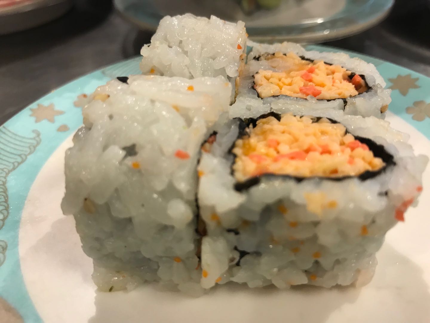 Order Spicy Crab Maki Roll food online from Kai Sushi store, Lombard on bringmethat.com