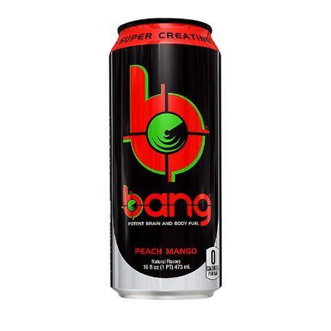 Order Bang Peach Mango 16oz food online from 7-Eleven store, Manchester on bringmethat.com