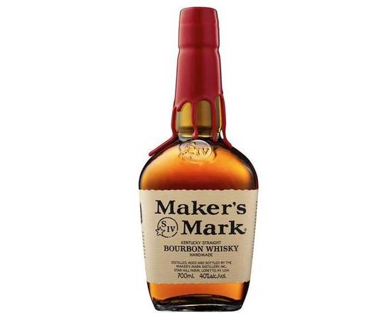 Order Maker's Mark, 750mL bourbon (45.0% ABV) food online from NEWBRIDGE WINES & SPIRITS CORP store, Levittown on bringmethat.com