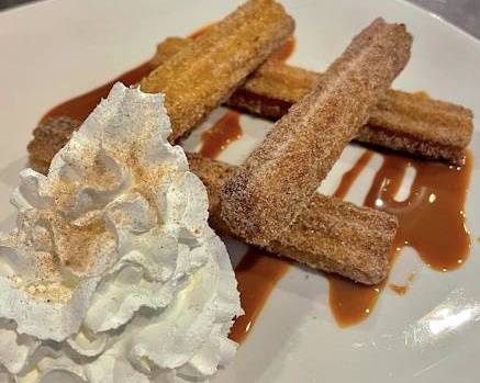 Order CHURROS food online from Los Pinchis Tacos Mexican Cuisine store, Killeen on bringmethat.com