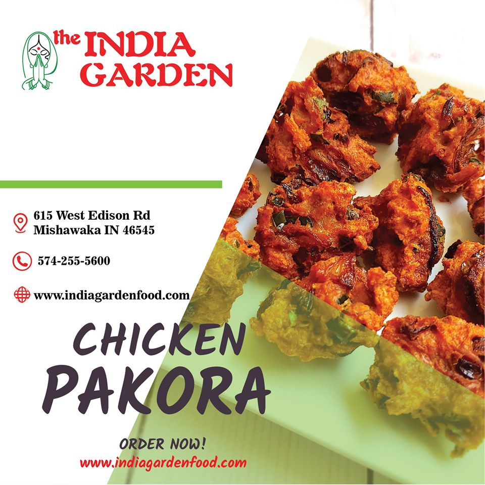 Order Chicken Pakora food online from The India Garden store, Mishawaka on bringmethat.com