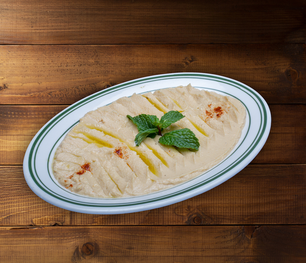 Order 8. Hummus - حمص food online from Negeen Restaurant store, Campbell on bringmethat.com