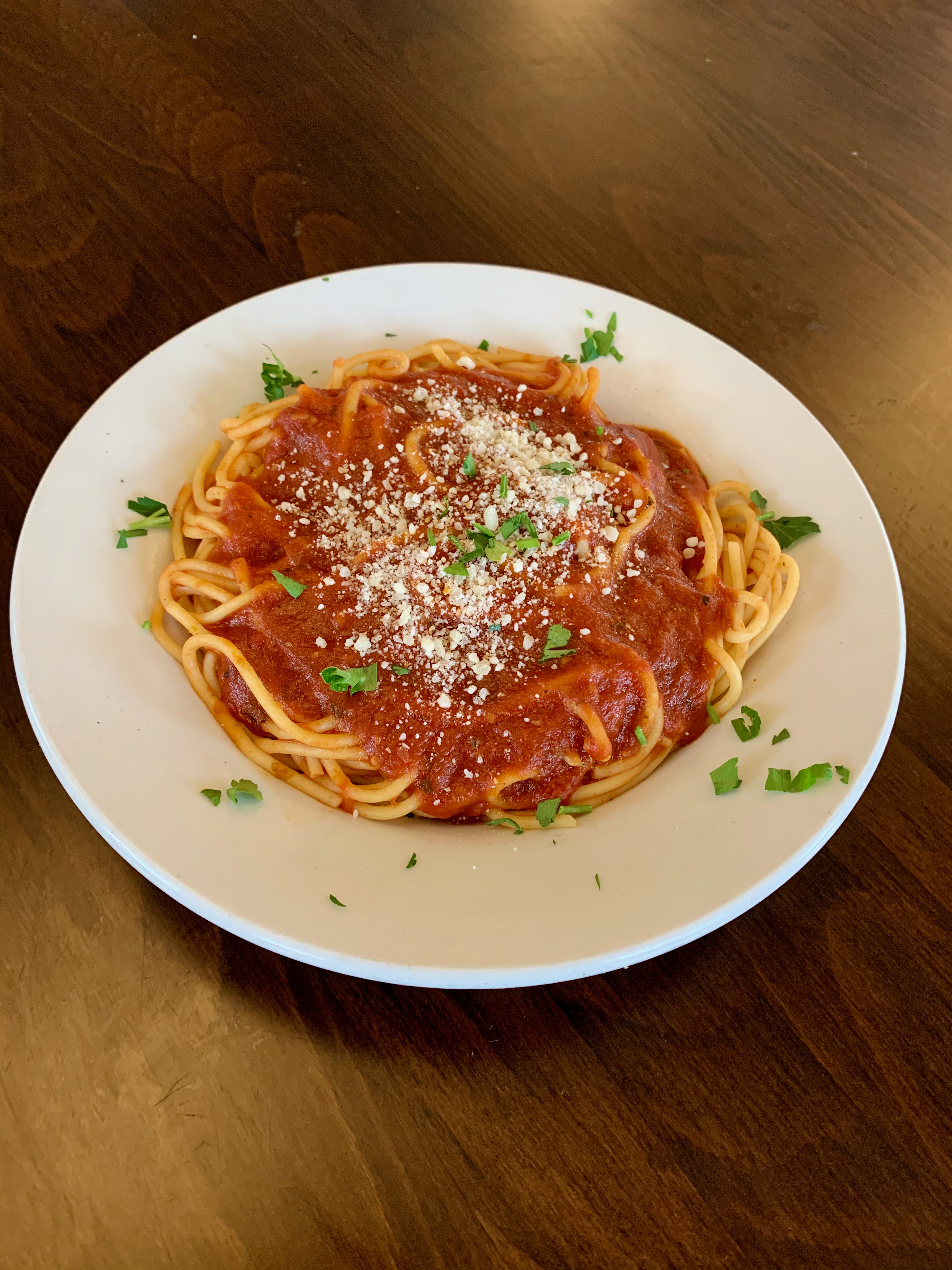 Order Spaghetti food online from Mom Restaurant store, Trenton on bringmethat.com