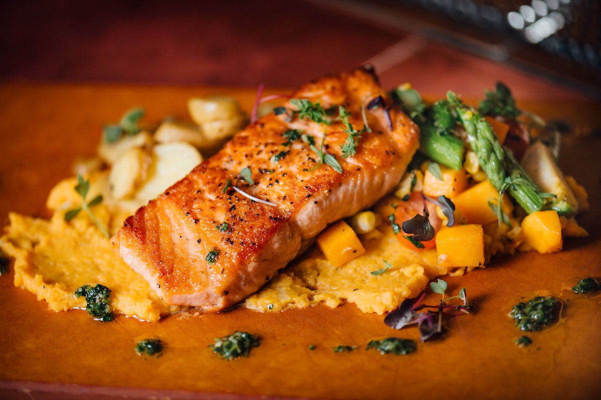 Order SALMON* food online from Old Town Pour House store, Gaithersburg on bringmethat.com