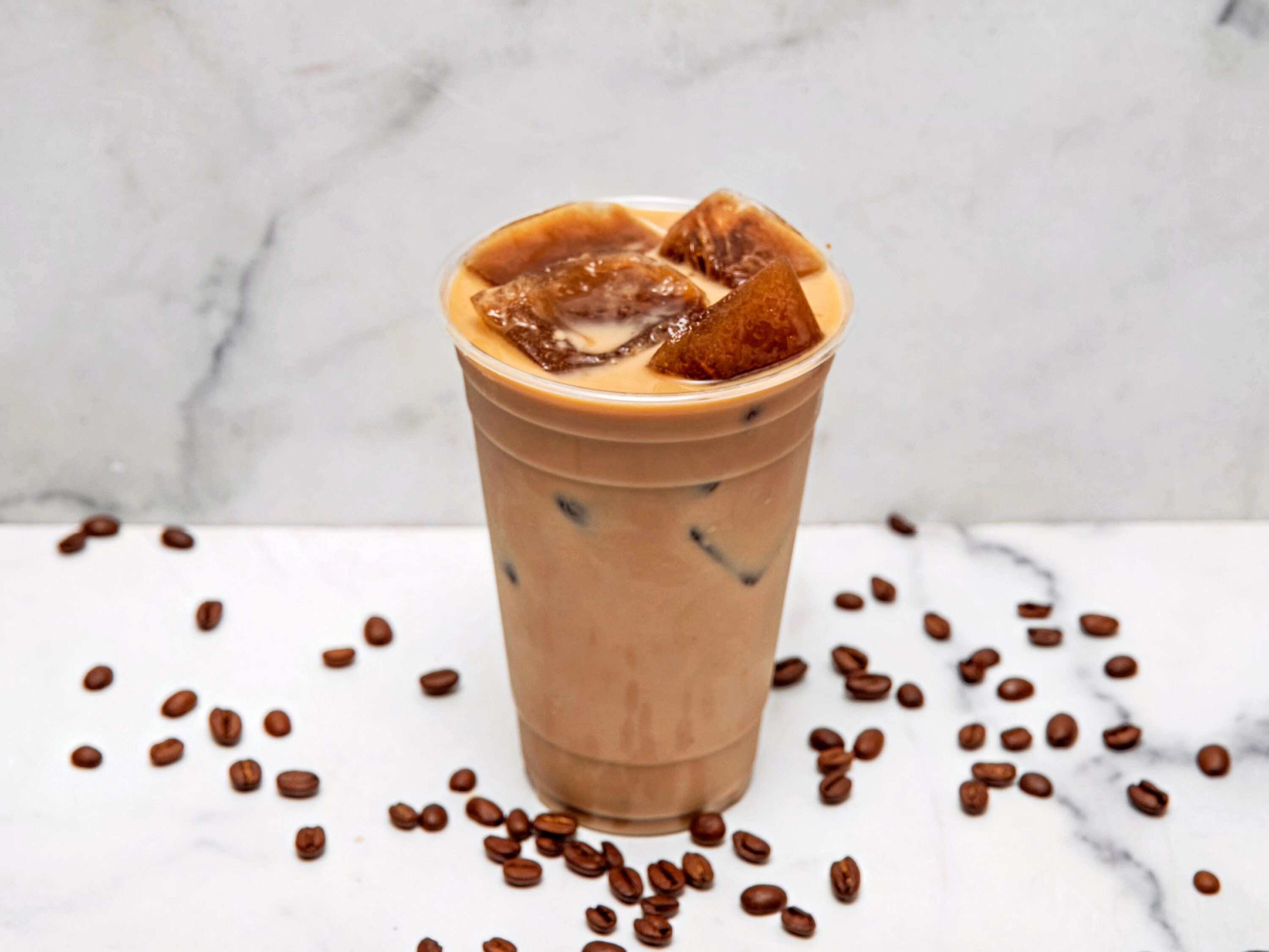 Order Iced Coffe food online from Bagel Express store, Valley Stream on bringmethat.com