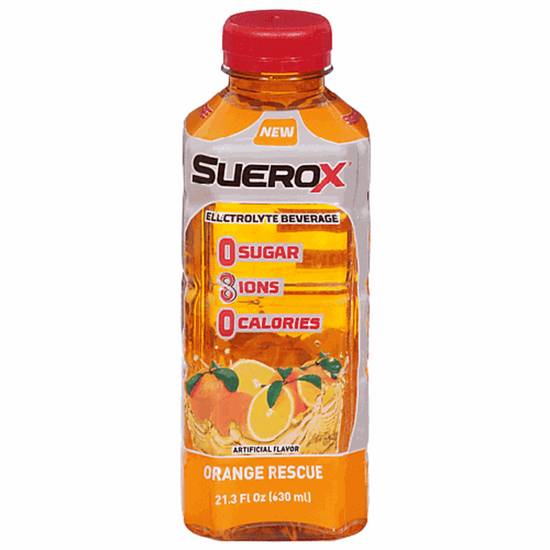 Order Suerox Electrolyte Beverage - Orange Rescue food online from IV Deli Mart store, Goleta on bringmethat.com