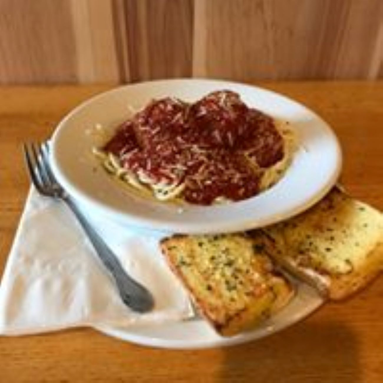 Order Spaghetti and Meatballs food online from Pioneer Pizza store, Oregon City on bringmethat.com