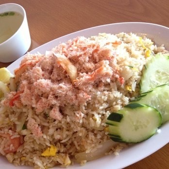 Order FR4. Crab Fried Rice food online from Taste of Thai store, San Bernardino on bringmethat.com