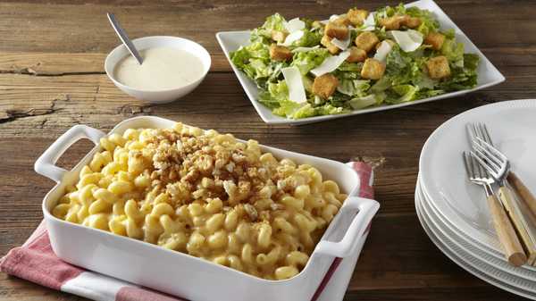 Order Macaroni and Cheese Family Meal food online from Villa Italian Kitchen store, Milpitas on bringmethat.com