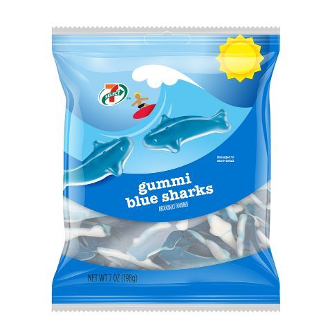 Order 7-Select Blue Sharks 7oz food online from 7-Eleven store, Belvidere on bringmethat.com