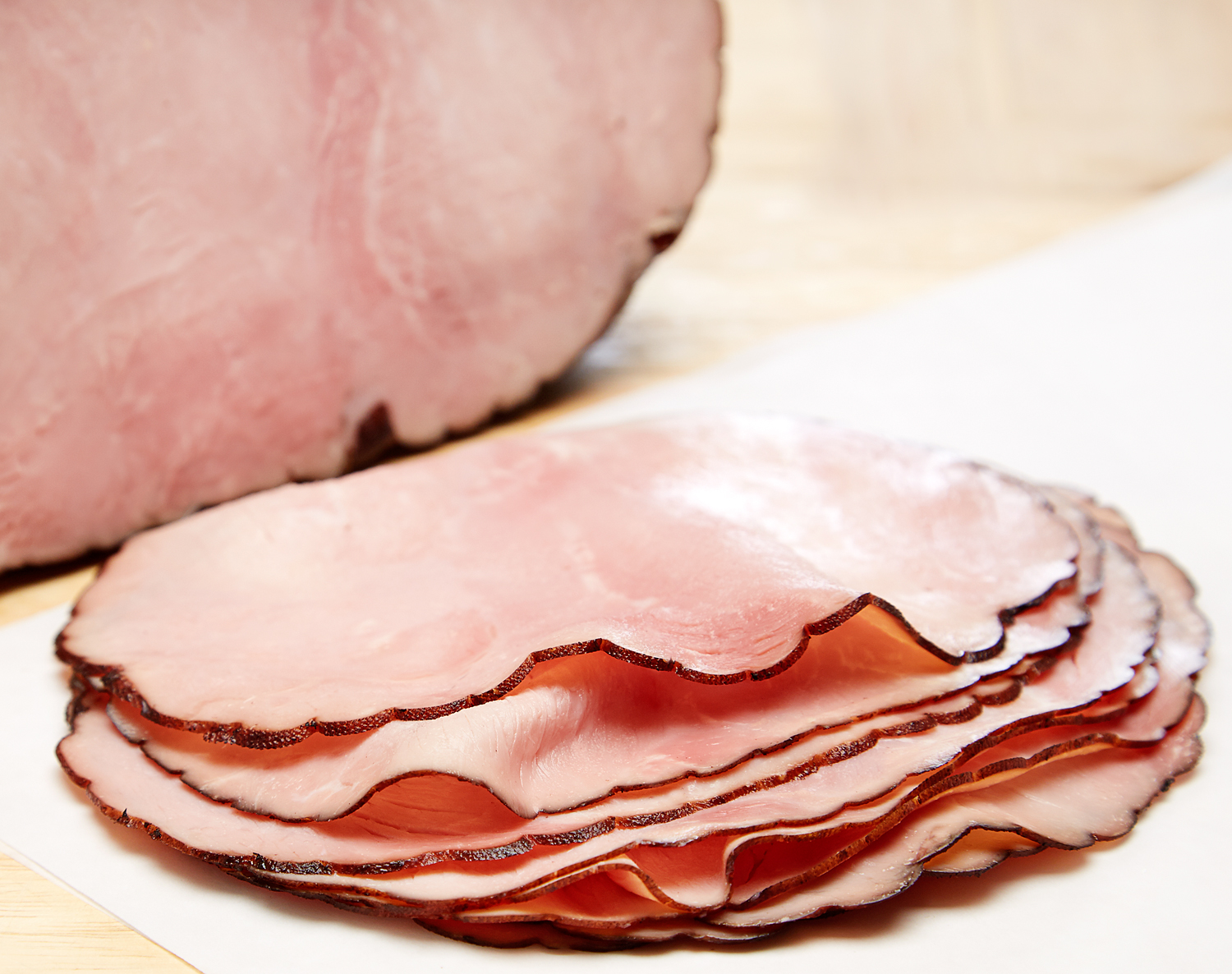 Order Ham Freshly Sliced 8 oz. food online from Antidote store, Reseda on bringmethat.com
