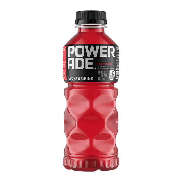 Order PowerAde Fruit Punch 20oz food online from Jalapenos store, Modesto on bringmethat.com