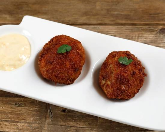 Order Crab Cake food online from Home Plate store, San Francisco on bringmethat.com