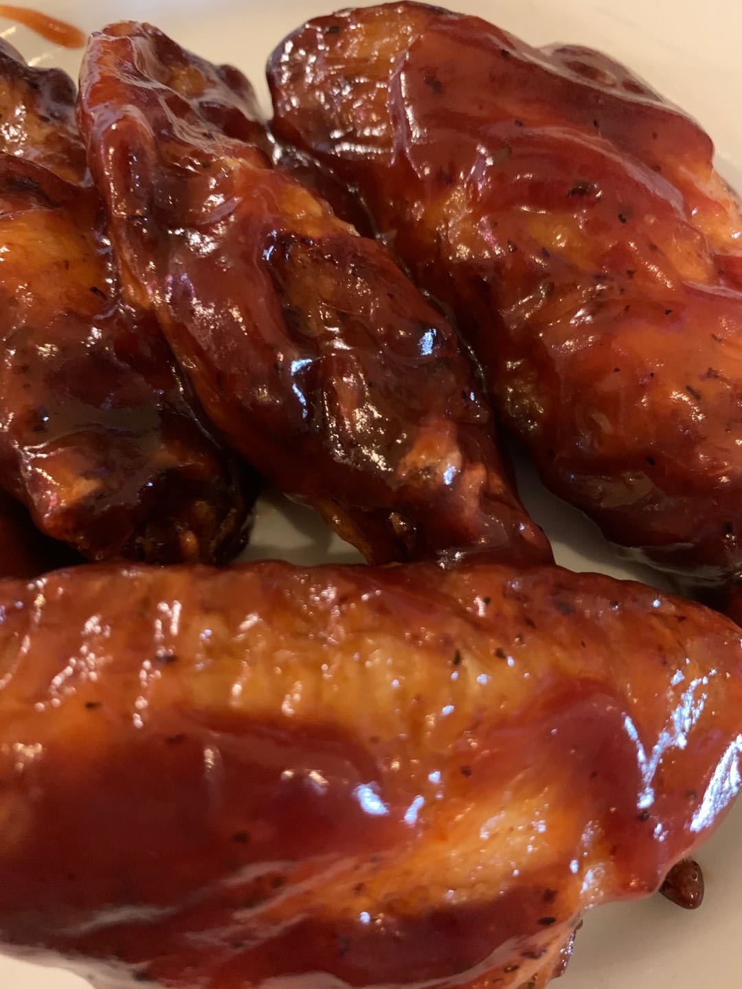Order Wings in BBQ Sauce  food online from Chow Appetizer store, Oakland on bringmethat.com