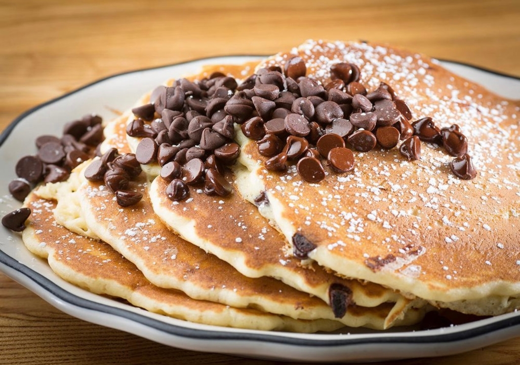 Order Chocolate Pancakes food online from Eggy's store, Chicago on bringmethat.com