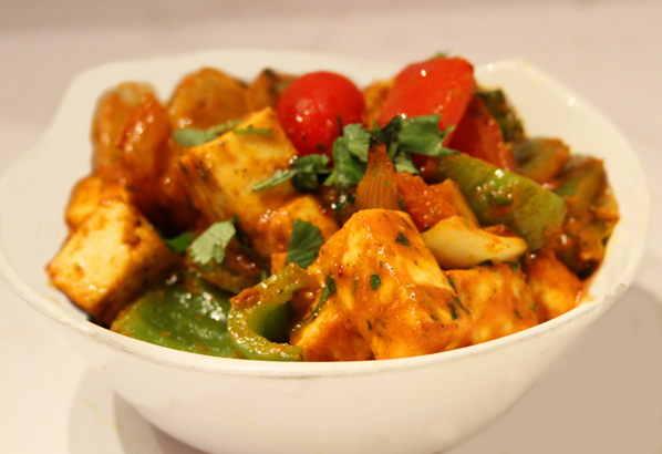 Order Karhai Paneer food online from Saffron Indian Bistro store, Tucson on bringmethat.com
