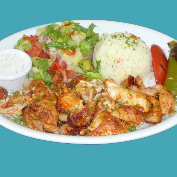 Order Chicken Gyros Plate food online from North beach gyros catering store, San Francisco on bringmethat.com