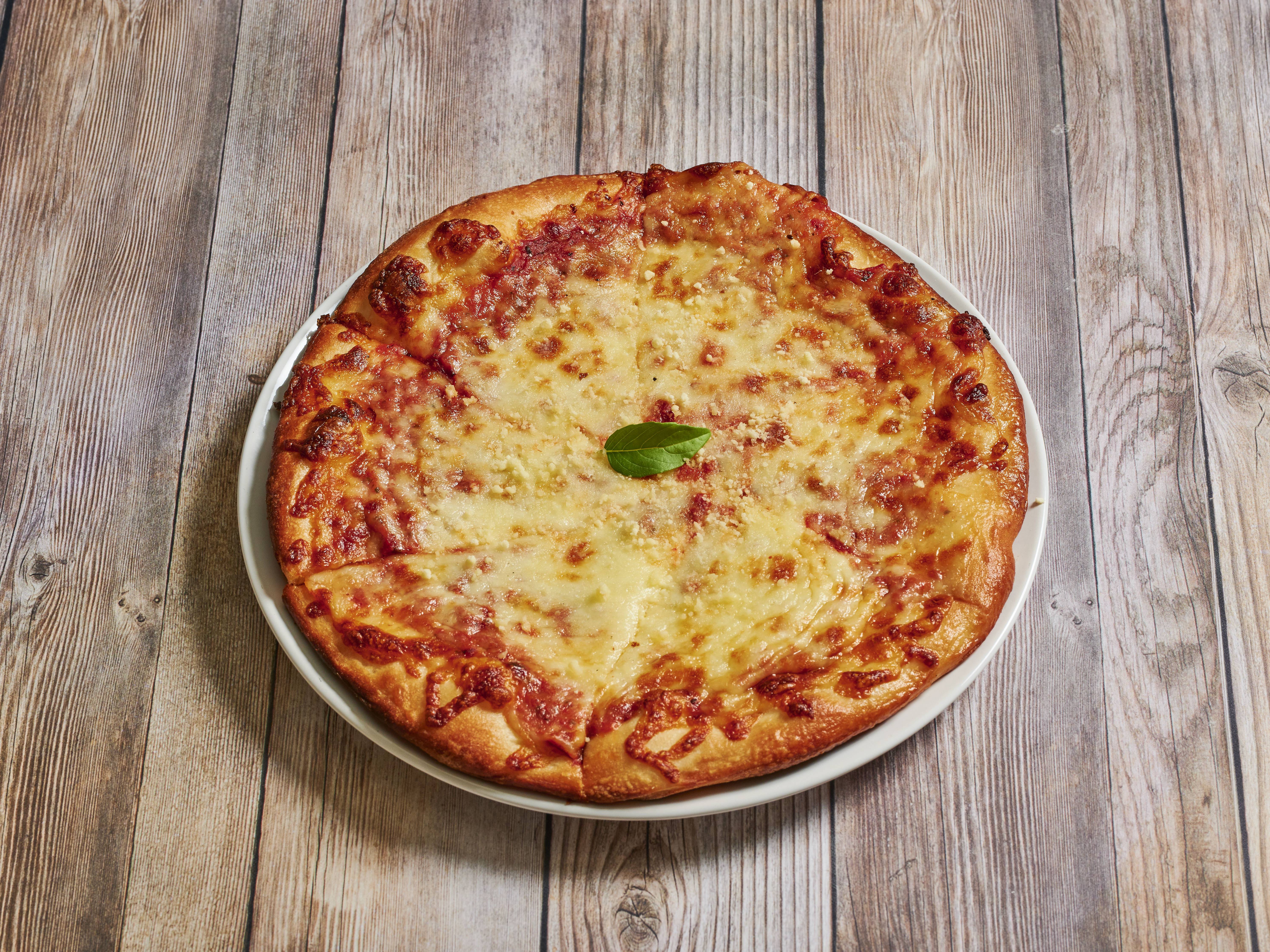 Order Cheese Pizza food online from Doria Haus Of Pizza store, Costa Mesa on bringmethat.com