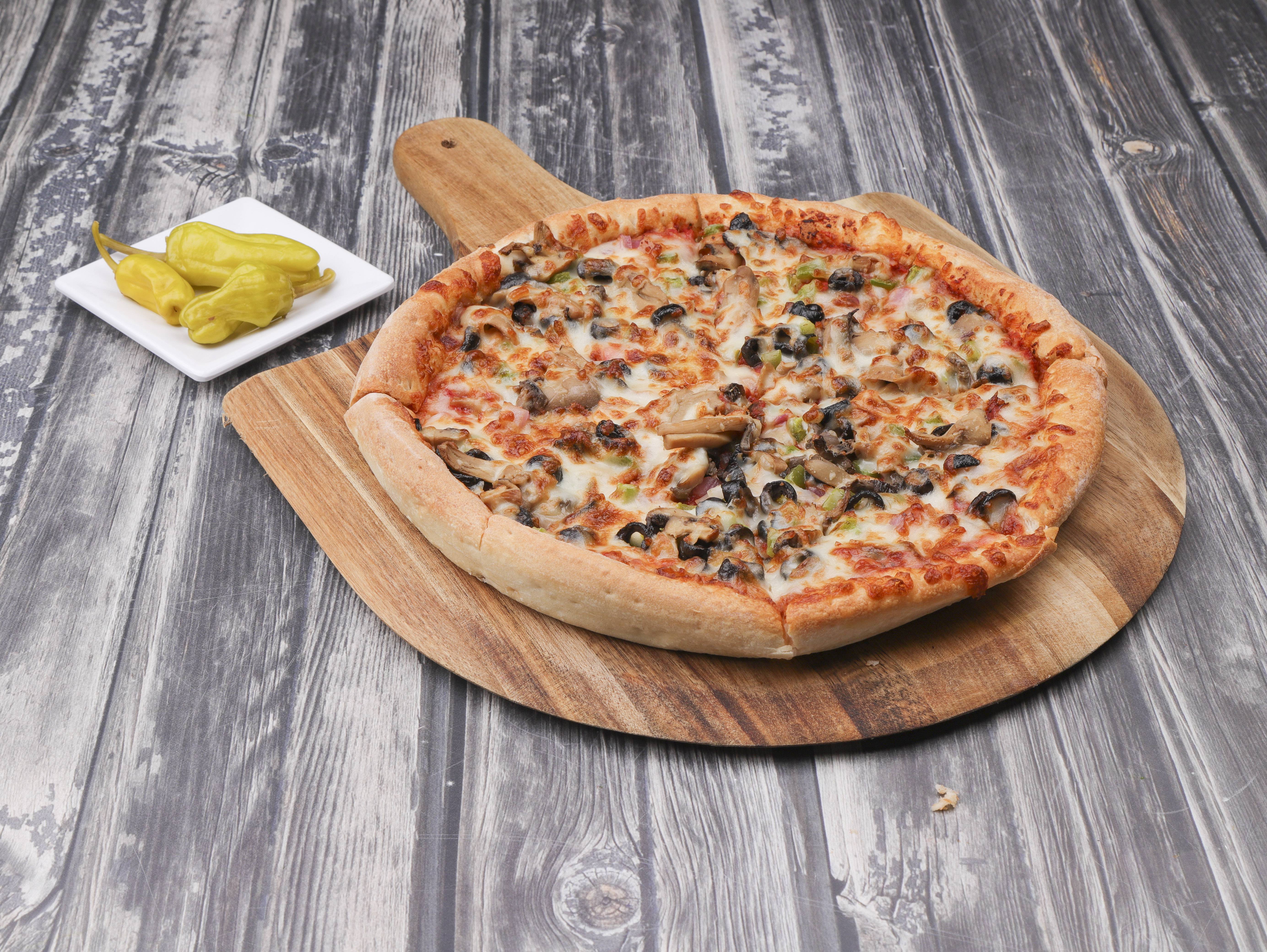 Order Veggie Pizza food online from Pizza Pro store, Brewton on bringmethat.com