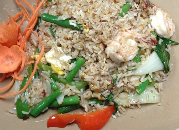 Order Basil Fried Rice** food online from Pad Thai Restaurant store, Quincy on bringmethat.com