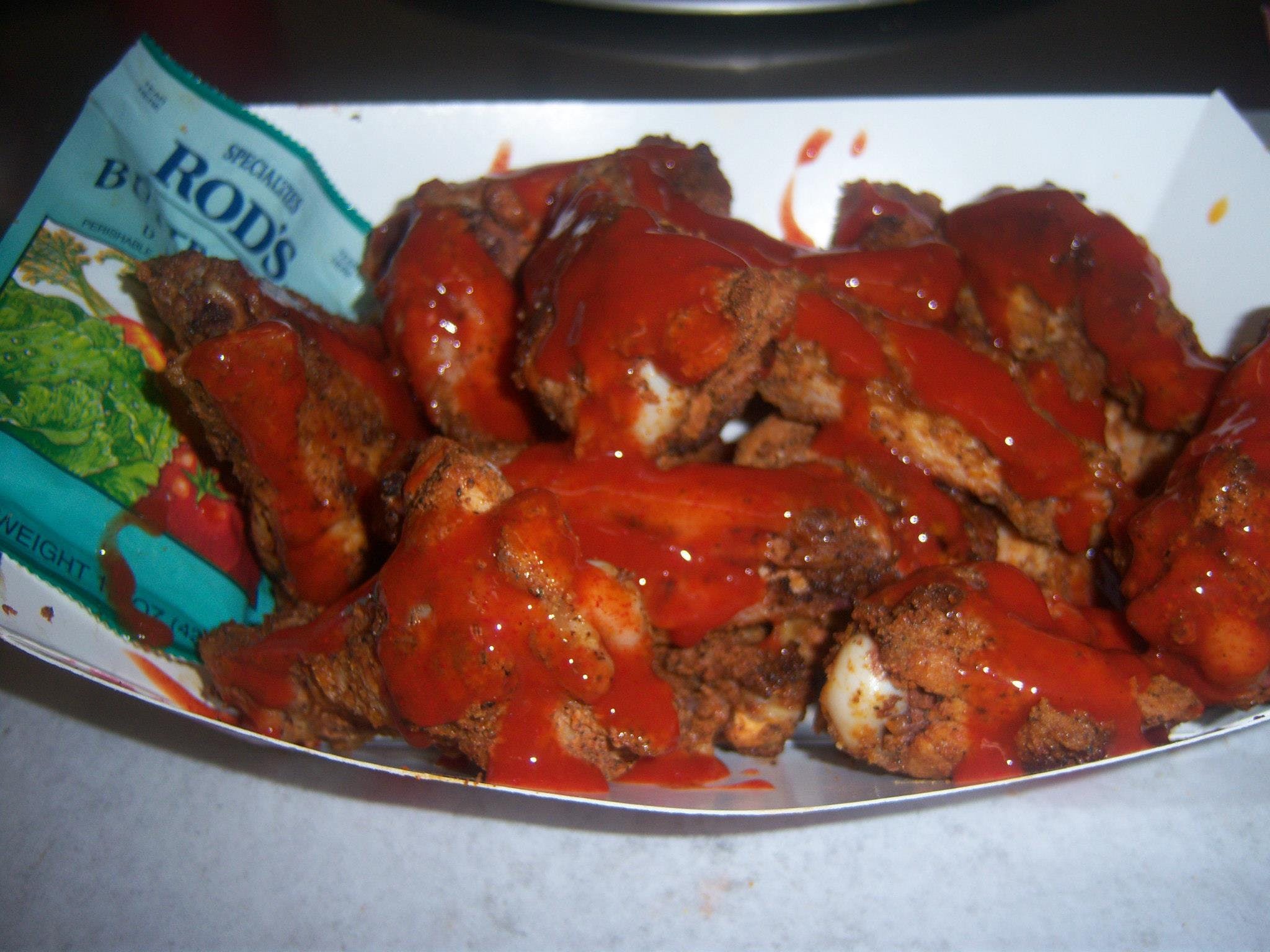 Order Hot Wings - 8 Pieces food online from All Star Pizza store, San Bernardino on bringmethat.com