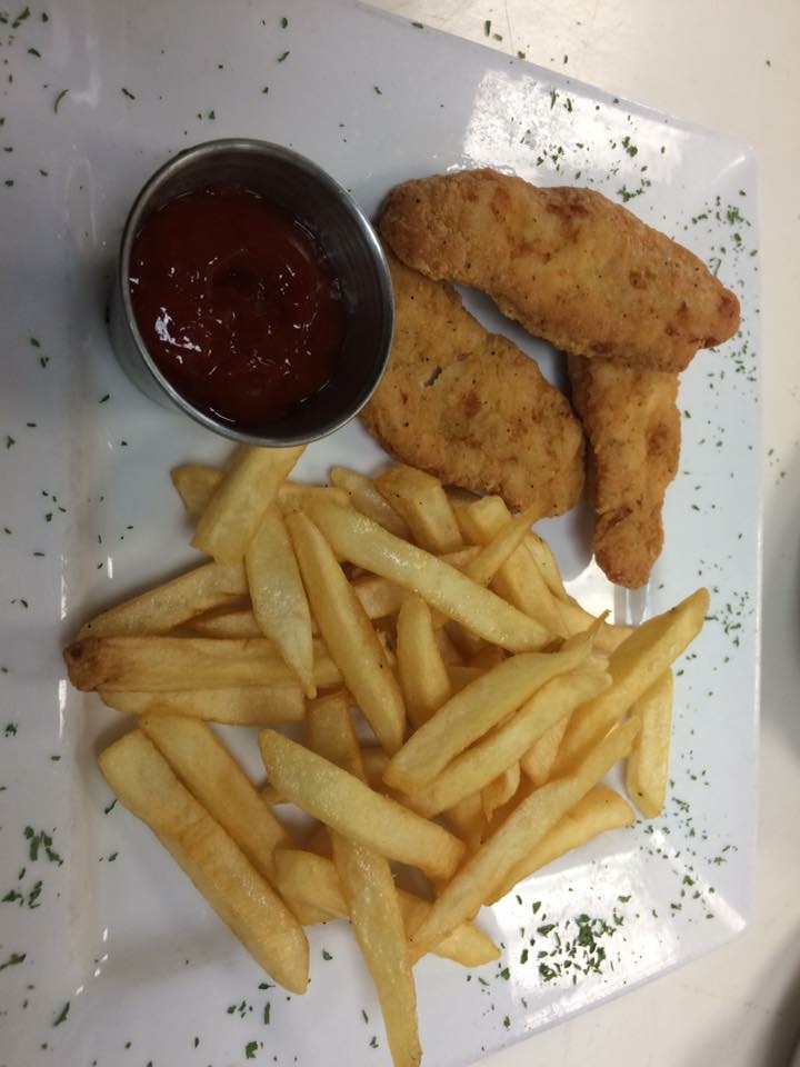 Order Kid's Chicken Fingers with Fries food online from Tuscany Italian Bistro store, Richardson on bringmethat.com