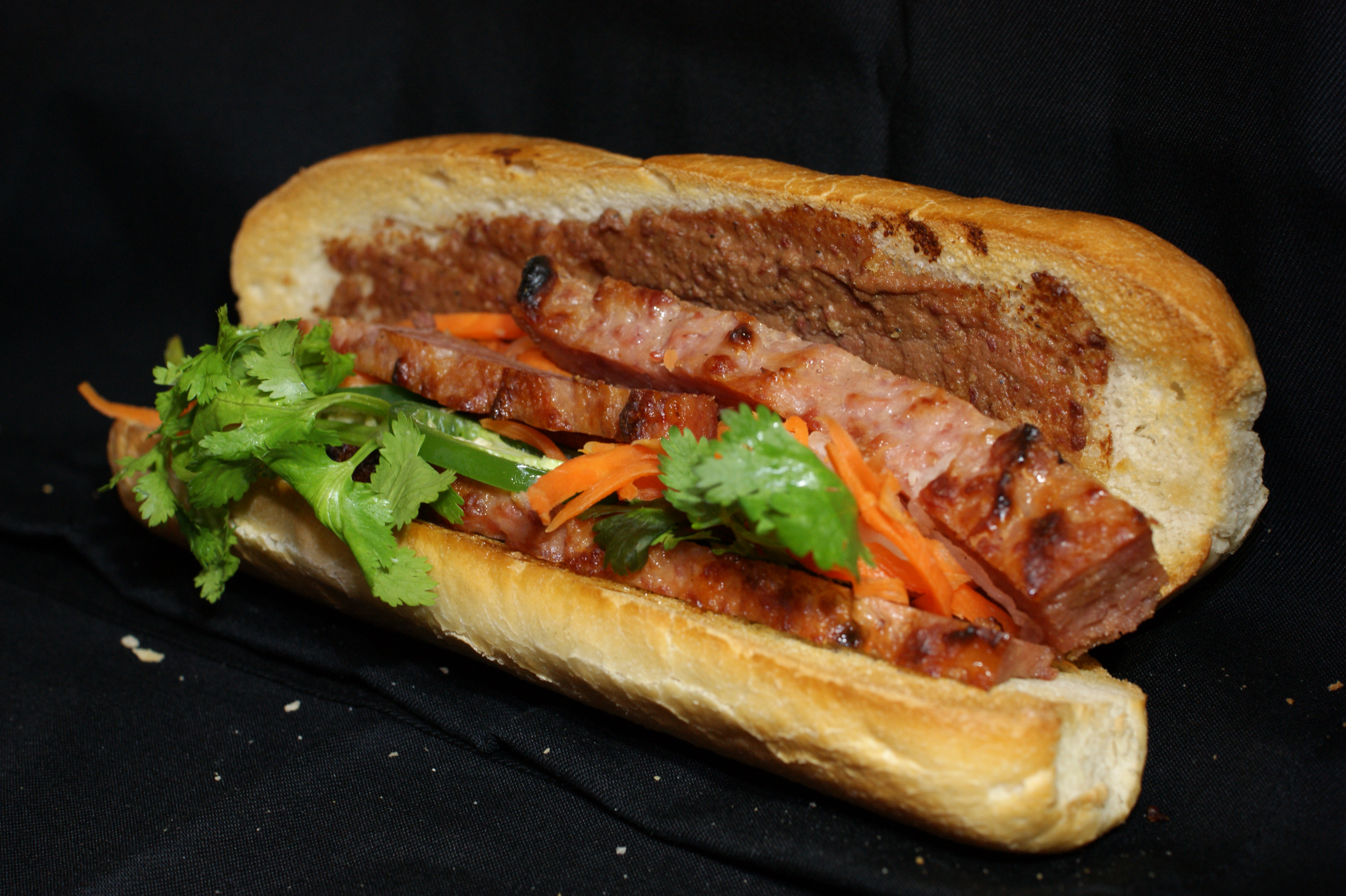 Order S4. Nem Nuong Sandwich food online from Saigon Subs & Cafe store, Morristown on bringmethat.com