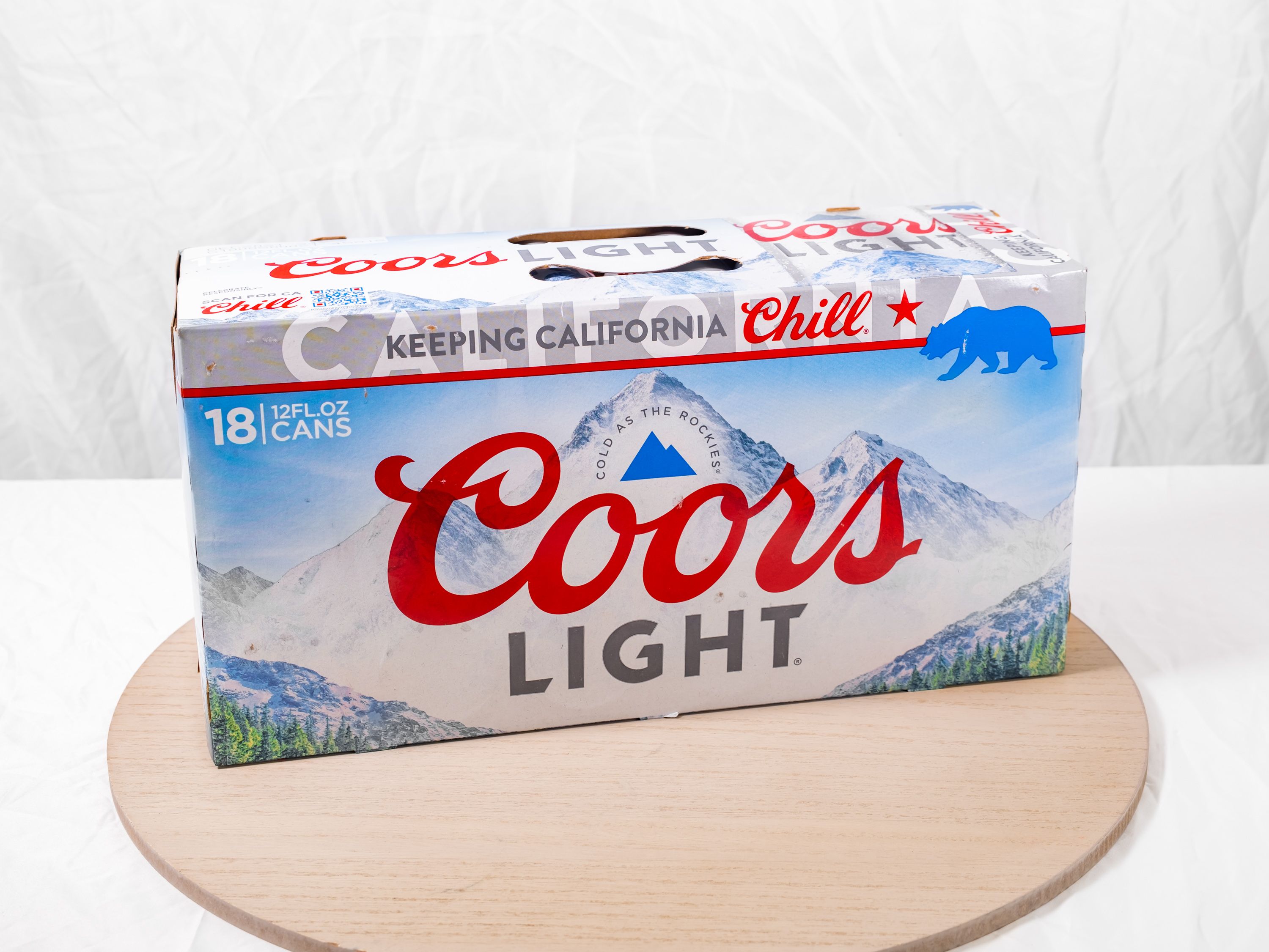 Order 18 Pack of Canned Coors Light food online from M & G Market store, Highland on bringmethat.com