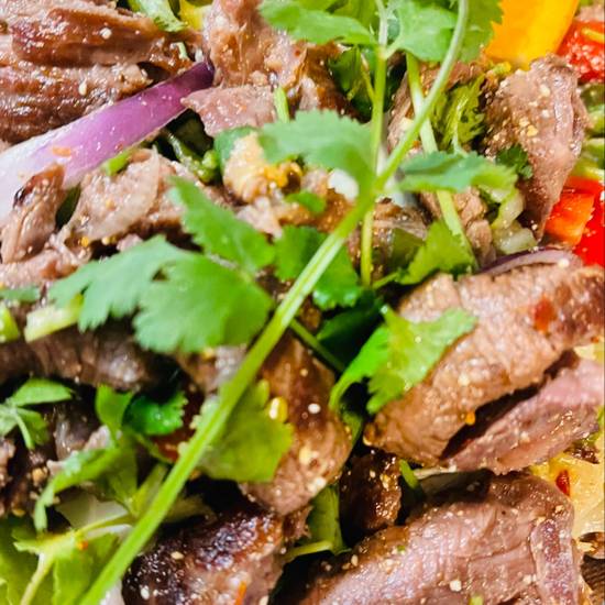 Order Beef Salad  food online from Thai Palace store, Sacramento on bringmethat.com