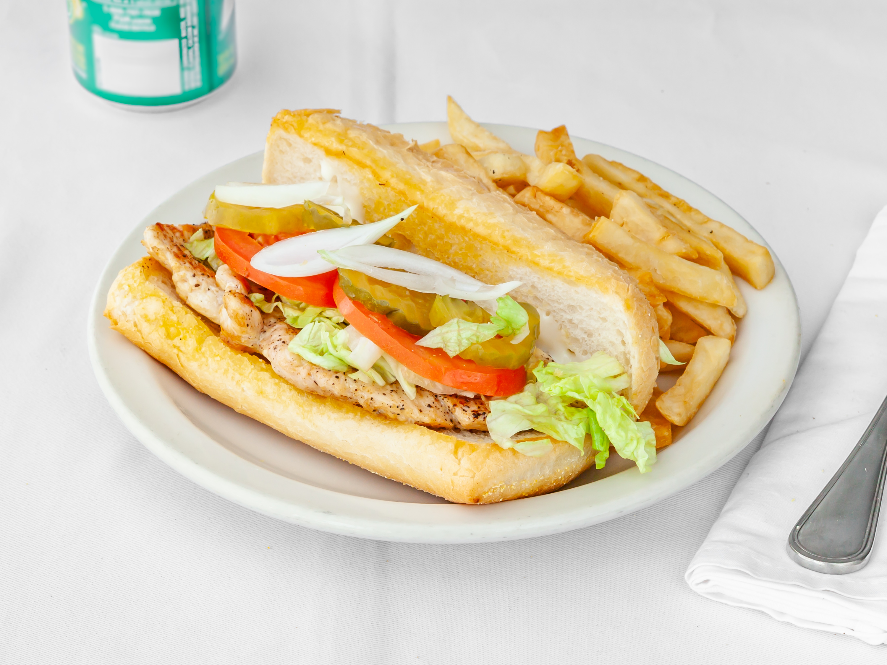 Order Grilled Chicken Sandwich food online from Hfcc Eats store, Chicago on bringmethat.com