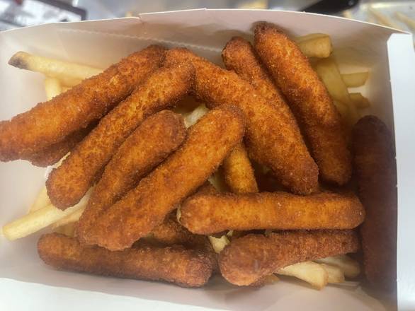 Order Chicken Strips with Fries food online from Kennedy Fried Chicken store, Monticello on bringmethat.com