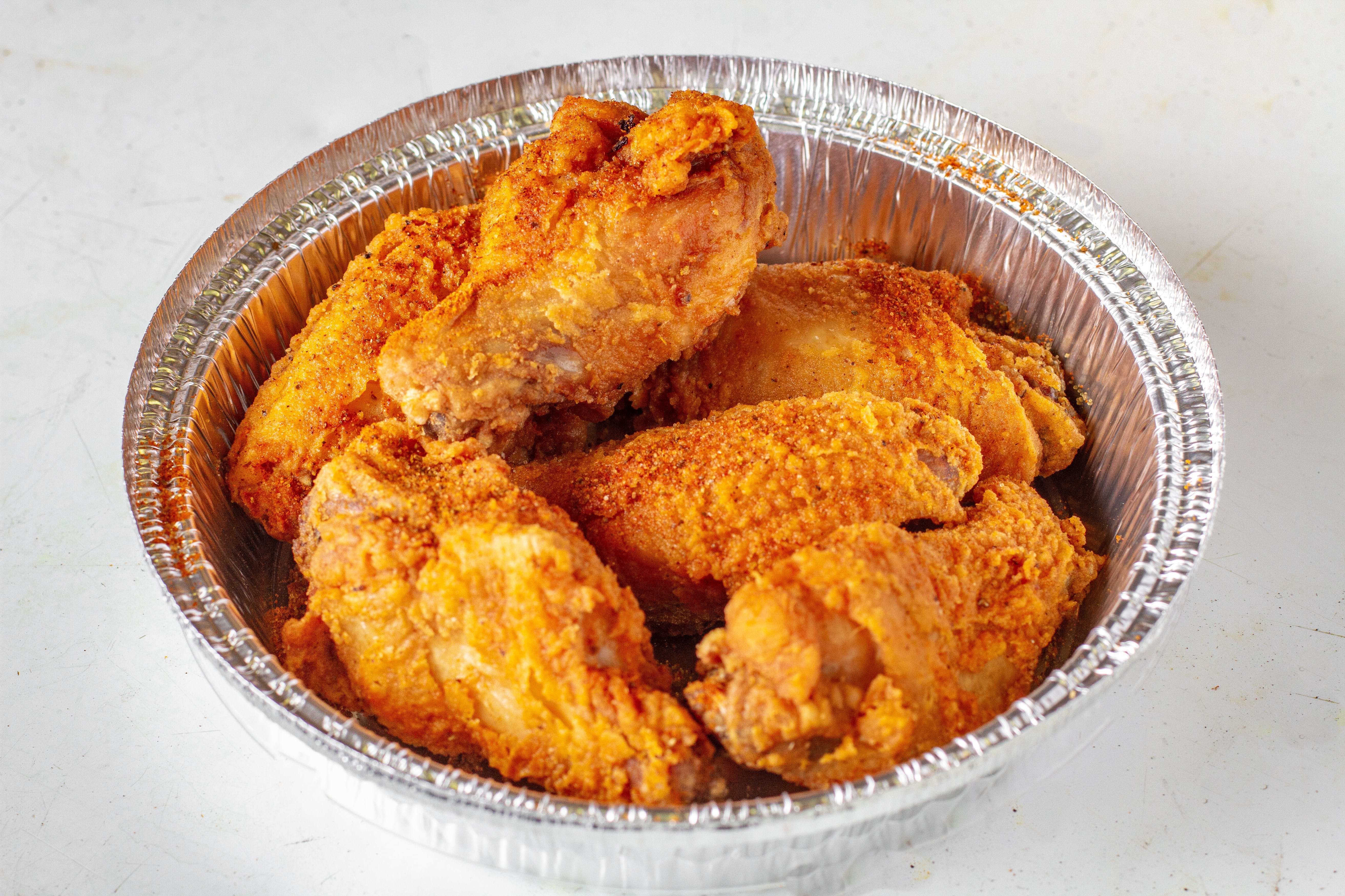 Order Buffalo Wings - 6 Pieces food online from Mikie's Pizza & Subs store, Baltimore on bringmethat.com