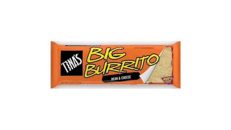 Order Tina'S Big Burrito Bean & Cheese food online from Red Roof Market store, Lafollette on bringmethat.com