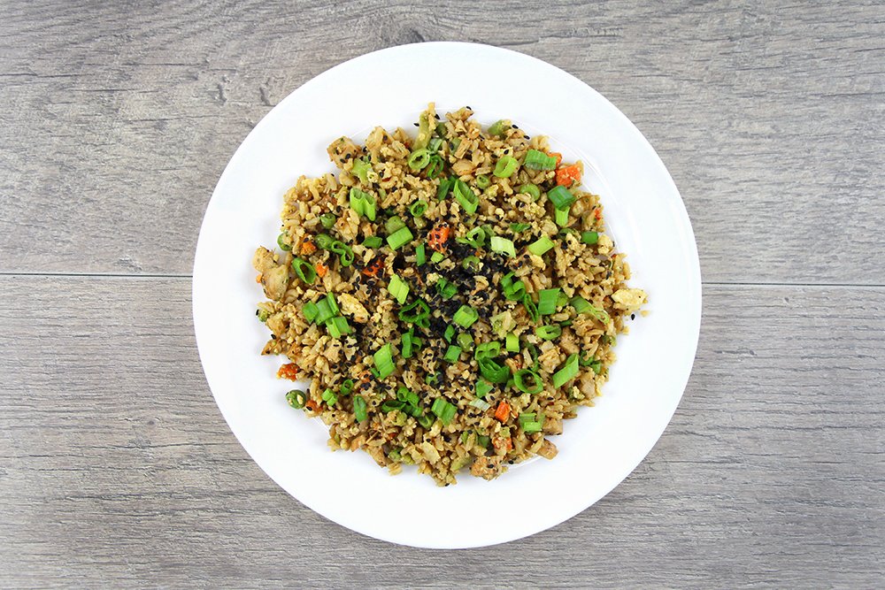Order Kickin' Chicken Fried Rice food online from Eat Fit Go Healthy Foods store, Omaha on bringmethat.com