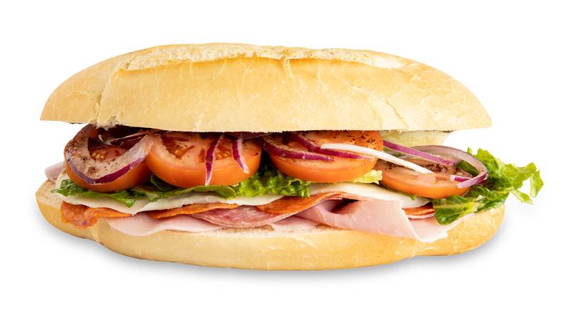 Order Italian Sub (Cold) - 8" food online from Sal Pizzeria store, Mission Viejo on bringmethat.com