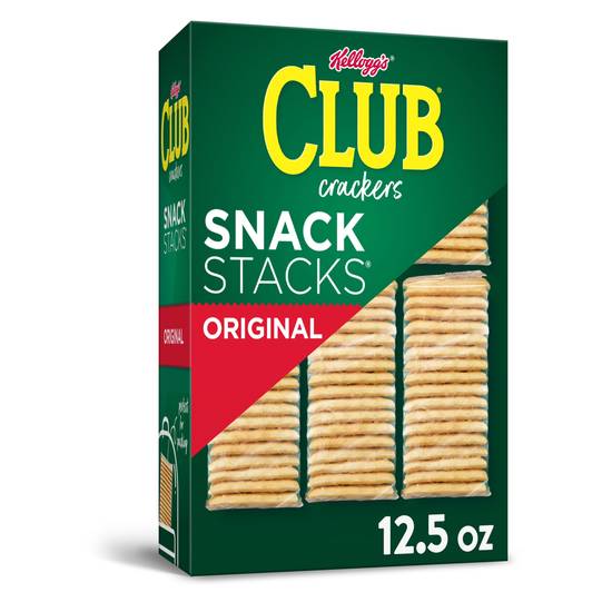 Order Kellogg's Club Crackers Original Snack Stacks Lunch Box Snacks (12.5 oz) food online from Rite Aid store, Eugene on bringmethat.com