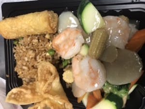 Order D晚Shrimp with Fresh Vegetables 蔬菜虾D29 food online from Moon Wok store, Lenexa on bringmethat.com
