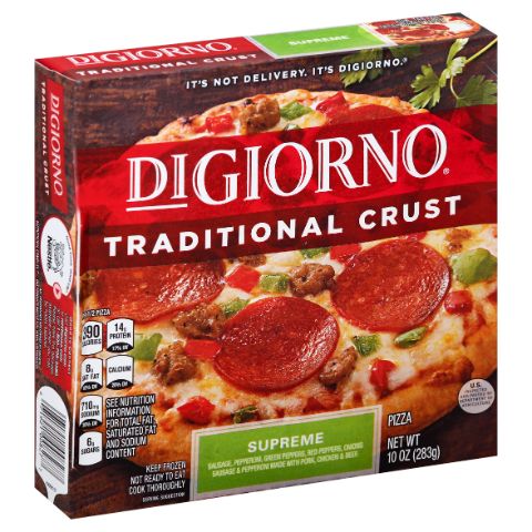 Order DiGiorno For One Supreme Pizza 10oz food online from 7-Eleven store, Boston on bringmethat.com