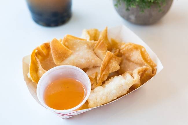 Order Crab Rangoons food online from B Cafe store, Quincy on bringmethat.com
