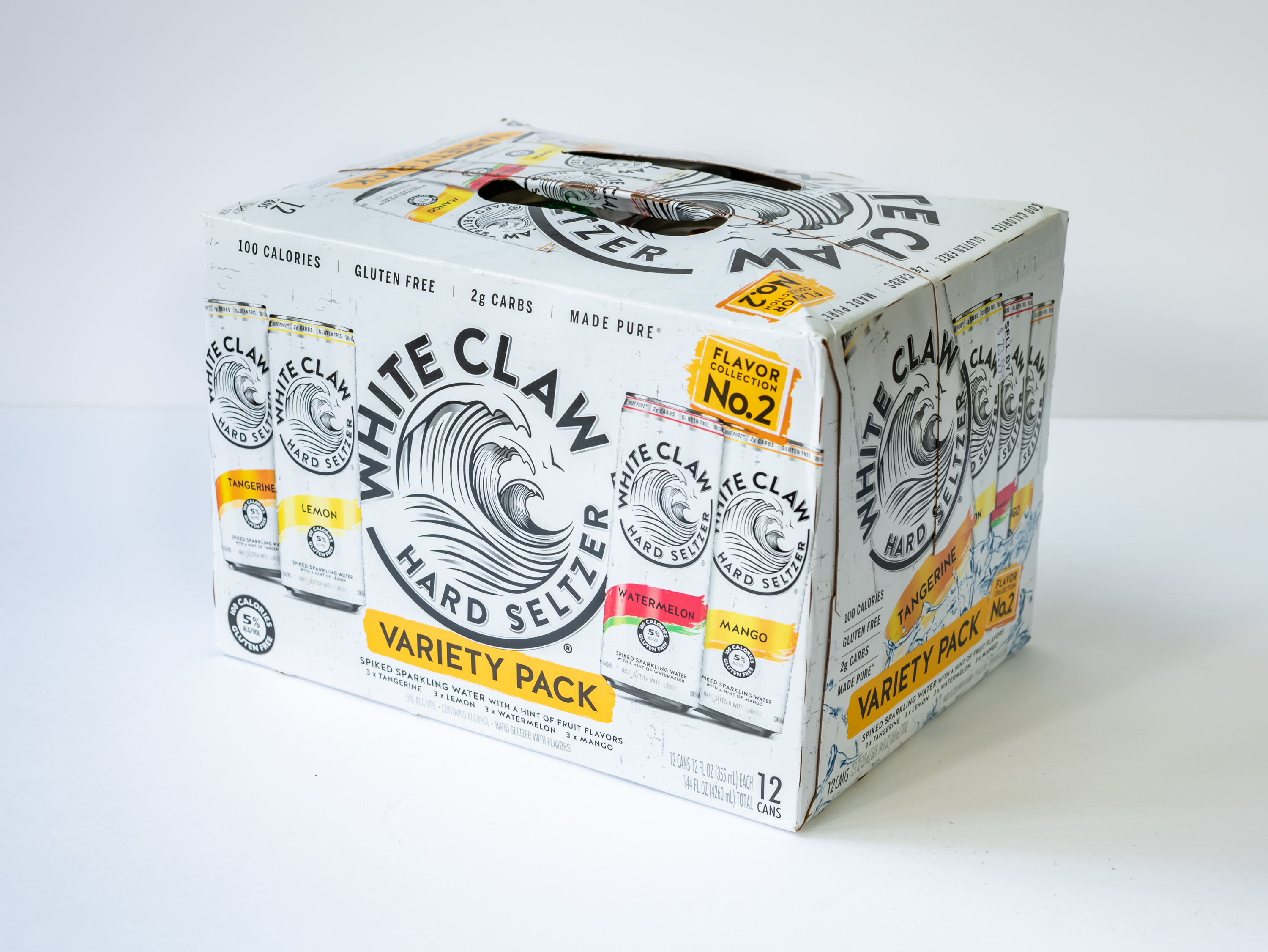 Order White Claw Hard Seltzer Variety Pack Beer food online from Haight & Cole Liquors store, San Francisco on bringmethat.com