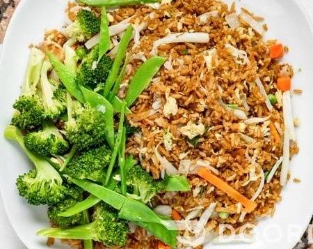 Order Vegetable Fried Rice food online from China Garden store, Cumming on bringmethat.com