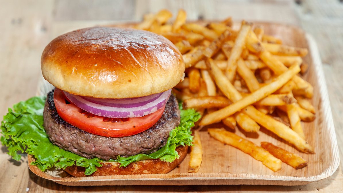 Order Impossible™ Burger food online from Peconic County Brewing store, Riverhead on bringmethat.com