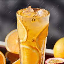 Order Passion Fruit and Orange Juice food online from Mi Tea store, New York on bringmethat.com