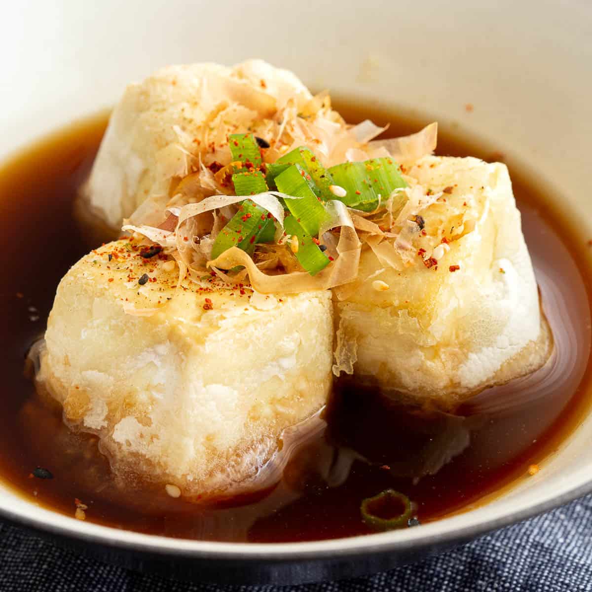 Order Agedashi Tofu food online from Itto Sushi store, Midvale on bringmethat.com